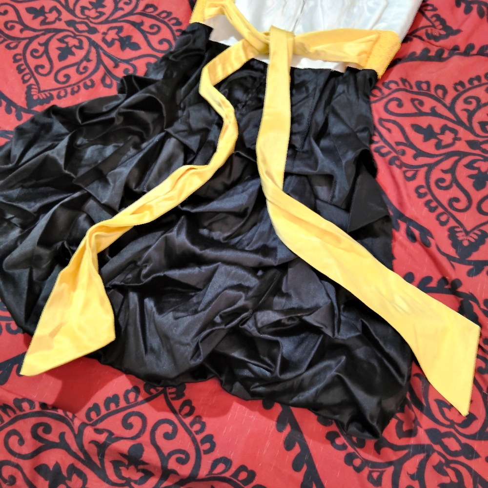 Vtg Early 2000s "Ruby Rox" Strapless Homecoming/F… - image 8